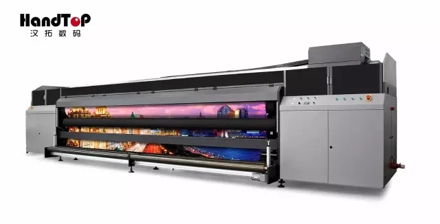 草莓社区色版5米uv喷绘机HT5000